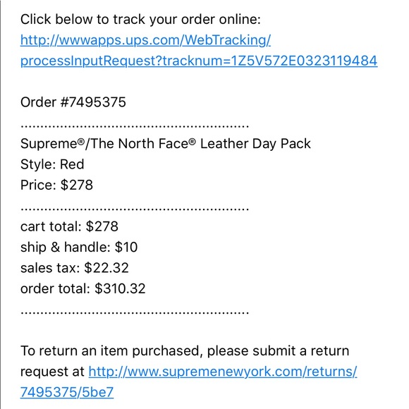 Supreme/North Face Leather Backpack 🔥🔥🔥SOLD🔥 - Picture 3 of 8
